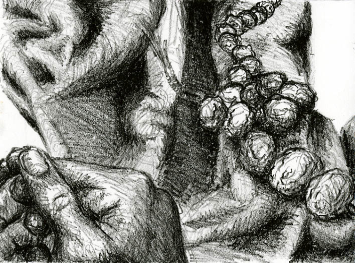 107 Prayers, lithograph